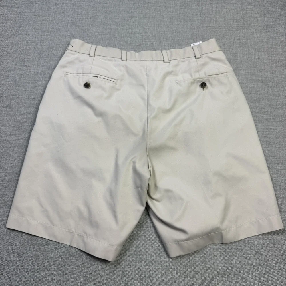 Brooks Brothers St. Andrews Links Golf Chino Shorts Mens 34 Beige 9
